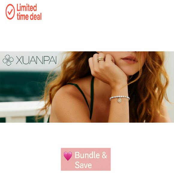 14K Gold Plated Virgin Mary Cross Bracelet Adjustable Dainty Beaded - Picture 8 of 8